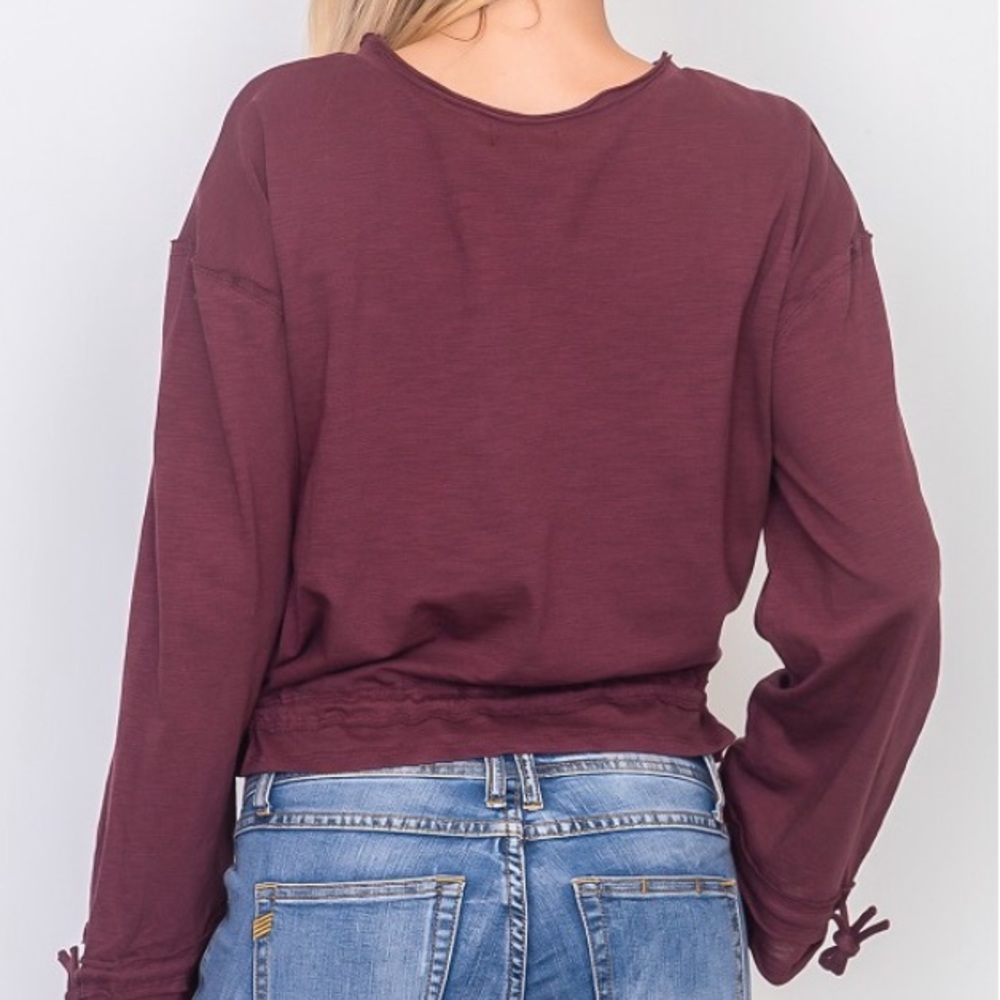 Drawstring hem jersey - Picture 3 of 4